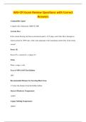 IAAI-CFI Exam Review Questions with Correct&NewLine;Answers