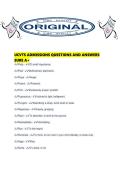 UCVTS ADMISSIONS QUESTIONS AND ANSWERS SURE A&period;pdf