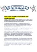 CUSECO EVALUATION TEST QUESTIONS AND ANSWERS SURE A&period;pdf&NewLine;&NewLine;1&period; Document information