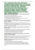 CSP &ndash; Certified New Home Sales Professional Certification Review Updated 2026 &vert; 350&plus; Practice Questions & Verified Answers &vert; Ultimate New Home Sales Exam Prep Study Guide&comma; Residential Construction Sales&comma; Buyer Psychology&comma; Sales & Marketing Strategies&comma; Cus