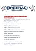 NUR 505 COMPREHENSIVE QUESTIONS AND ANSWERS SURE A&period;pdf