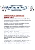 CCHP MH CORE MAIN QUESTIONS AND ANSWERS SURE A&period;pdf