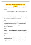 BUNDLE OF MNGT 4800 QUESTIONS WITH 100&percnt; VERIFIED CORRECT ANSWERS