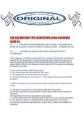 FIN 300 REVIEW TIPS QUESTIONS AND ANSWERS SURE A&period;pdf