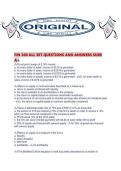 FIN 300 ALL SET QUESTIONS AND ANSWERS SURE A&period;pdf