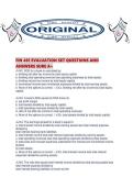 FIN 461 EVALUATION SET QUESTIONS AND ANSWERS SURE A&period;pdf
