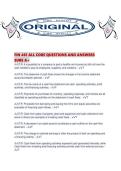FIN 461 ALL CORE QUESTIONS AND ANSWERS SURE A&period;pdf