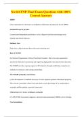 Nu 664 FNP Final Exam Questions with 100&percnt;&NewLine;Correct Answers