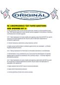 NC JURISPRUDENCE TEST PAPER QUESTIONS AND ANSWERS SET A&period;pdf