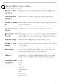CSP Exam Study Guide 2025-2026 &sol; Score 100&percnt; &sol; New Version &sol; Certified Safety Professional Test Bank & Practice Questions&NewLine;&NewLine;
