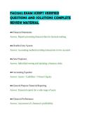 FAC1502 EXAM SCRIPT VERIFIED&NewLine;QUESTIONS AND SOLUTIONS COMPLETE&NewLine;REVIEW MATERIAL&NewLine;
