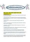 WGU D662 CORE MAIN QUESTIONS AND ANSWERS SET A&period;pdf