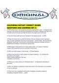 CALIFORNIA NOTARY CORRECT EXAMS QUESTIONS AND ANSWERS SET A&period;pdf