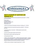 OMSITE EXAMINERS SET QUESTIONS AND ANSWERS SET A&period;pdf