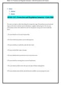 RNSG 1517 Protection and Regulation Semester 1 2026 200 Questions with Answers&excl; 100&percnt; CORRECT ANSWERS ALREADY RATED A&plus;