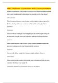 NSG 530 Exam II Questions with Correct Answers
