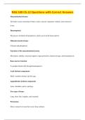 NSG 530 Ch&period;12 Questions with Correct Answers