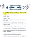 IB SEHS CORRECT EXAM QUESTIONS AND ANSWERS SET A&period;pdf