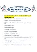HONORS BIOLOGY STUDY GUIDE QUESTIONS AND ANSWERS SET A&period;pdf