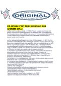 CIP ACTUAL STUDY GUIDE QUESTIONS AND ANSWERS SET A&period;pdf
