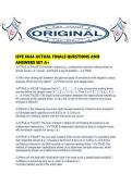 ISYE 6644 ACTUAL FINALS QUESTIONS AND ANSWERS SET A&period;pdf