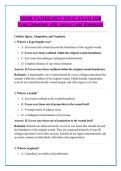 NBME PATHOLOGY FINAL EXAM 2026 &NewLine;Exam Questions with Answers and Rationales 