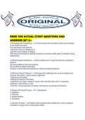 RNSG 1105 ACTUAL STUDY QUESTIONS AND ANSWERS SET A&period;pdf