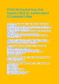 Testbank for PNUR 103 Practical Nrsg&period; Prof&period; Growth 1 TEST &num;2 - Lecture Notes 8-12 &vert; Centennial College &vert; Complete Q&A with Rationales &vert; 2026 Update &vert; A&plus; Graded