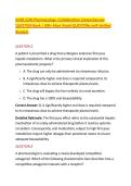 NURS 5240 Pharmacology I Collaboration Comprehensive &NewLine;QUESTION Bank &vert; 500&plus; Most Tested QUESTIONs with Verified &NewLine;Answers 