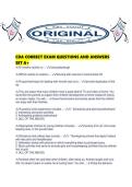CDA CORRECT EXAM QUESTIONS AND ANSWERS SET A&period;pdf