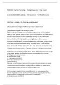 NSG222 Family Nursing Final Exam Guide Questions and Answers&period;
