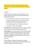 NURS 5240 Pharmacology I Collaboration Comprehensive &NewLine;QUESTION Bank &vert; 500&plus; Most Tested QUESTIONs with Verified &NewLine;Answers 
