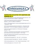 JUMPMASTER EVALUATION TEST QUESTIONS AND ANSWERS SET A&period;pdf&NewLine;&NewLine;1&period; Document information