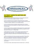 CSX FREIGHT CONDUCTOR QUESTIONS AND ANSWERS SET A&period;pdf