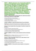 MICP &ndash; Mobile Intensive Care Paramedic &lpar;Alaska&rpar; Advanced Certification Review Updated 2026 &vert; 300&plus; Practice Questions & Verified Answers &vert; Complete Alaska EMS Licensing Study Guide&comma; Mobile Intensive Care Paramedic Exam Prep&comma; Advanced Airway Management&comma; ECG