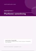 Samenvatting Maatschappijleer &vert; Pluriforme samenleving &vert; HAVO