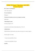 NURS 752 Exam 3 Questions with 100&percnt;&NewLine;Correct Answers