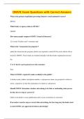 OMVIC Exam Questions with Correct Answers