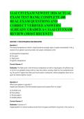 IAAI CFI EXAM NEWEST 2026 ACTUAL EXAM TEST BANK&vert; COMPLETE 400 REAL EXAM QUESTIONS AND CORRECT VERIFIED ANSWERS&sol; ALREADY GRADED A&plus;&vert; IAAI CFI EXAM REVIEW &lpar;MOST RECENT&excl;&excl;&rpar;&NewLine;
