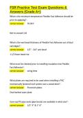 FSR Practice Test Exam Questions & Answers &lpar;Grade A&plus;&rpar;&period;docx&NewLine;&NewLine;