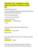 NGA-WE-CT31- Installation of Pipe Exam Questions & Answers &lpar;Grade A&plus;&rpar;&period;docx&NewLine;&NewLine;