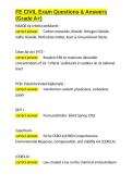 FE CIVIL Exam Questions & Answers &lpar;Grade A&plus;&rpar;&period;docx&NewLine;&NewLine;
