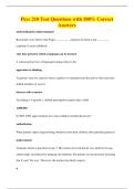 Psyc 210 Test Questions with 100&percnt; Correct&NewLine;Answers