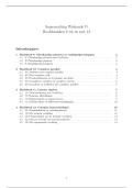 Samenvatting Wiskunde D &vert; Hoofdstukken 9-12 &vert; VWO