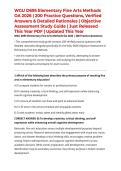 WGU D695 Elementary Fine Arts Methods OA 2026 &vert; 200 Practice Questions&comma; Verified Answers & Detailed Rationales &vert; Objective Assessment Study Guide &vert; Just Released This Year PDF &vert; Updated This Year
