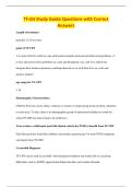 Tf-cbt Study Guide Questions with Correct&NewLine;Answers