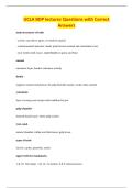UCLA BDP lectures Questions with Correct&NewLine;Answers