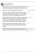 Chemo Certification Study Guide &sol; Score 100&percnt; &sol; 2026 Update &sol; New Version &sol; ONS ONCC Exam Prep & Test Bank&NewLine;&NewLine;