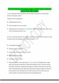  NCLEX Practice Questions Exam 1 with Correct Answers-Latest 2026 Fall Update&period;