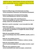 AMEDD BOLC MIDTERM EXAM QUESTIONS AND ANSWERS WITH CORRECT SOLUTIONS 2026&sol;2027